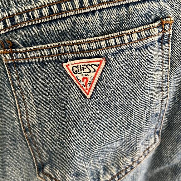 Vintage Guess Jeans Jean Shorts Cutoffs - Picture 5 of 5